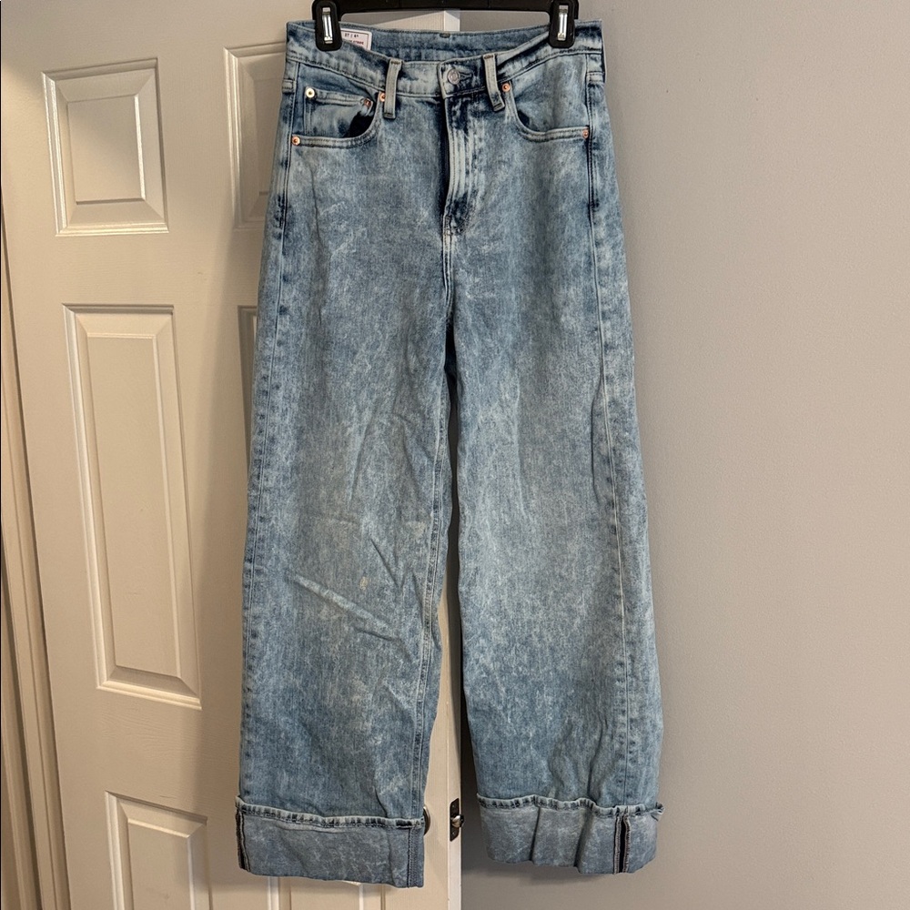 Gap High Rise Stride Jeans - Size 27 / 4 Regular
